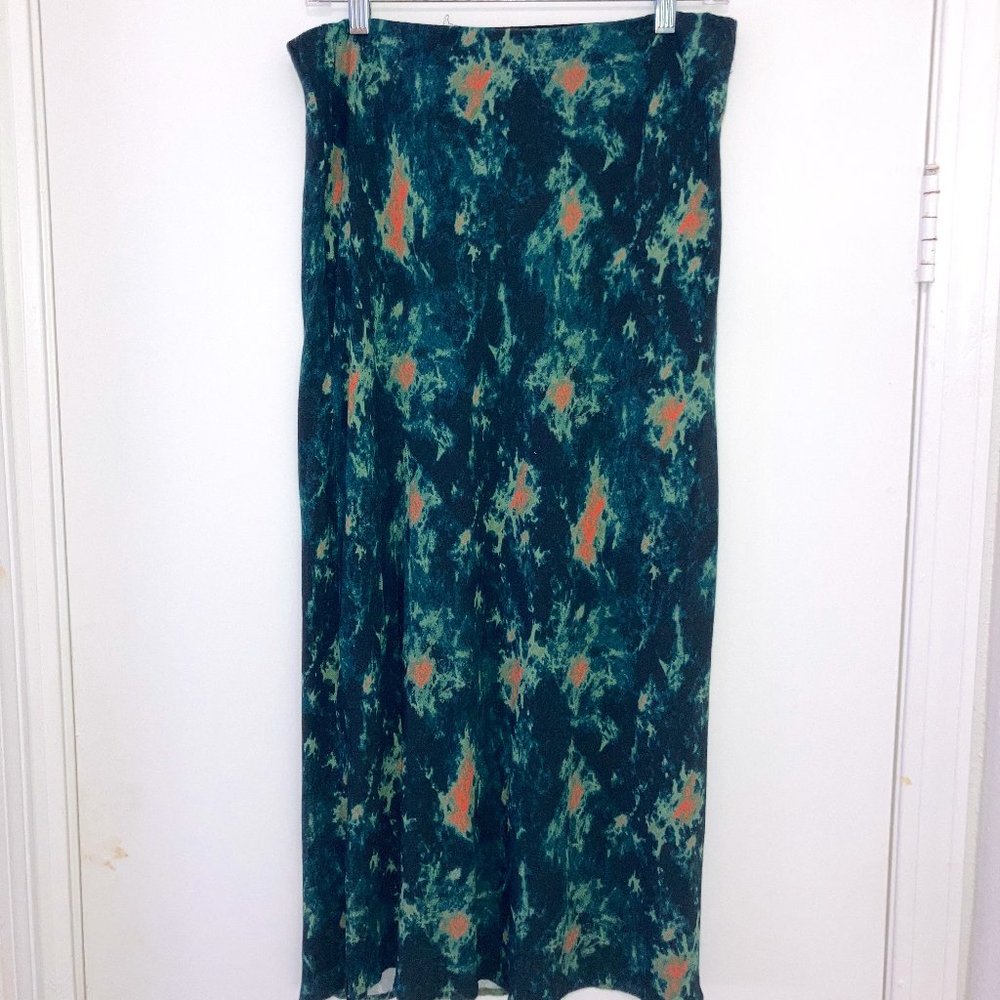 Anthropologie Tie-Dye Midi Skirt (Medium)